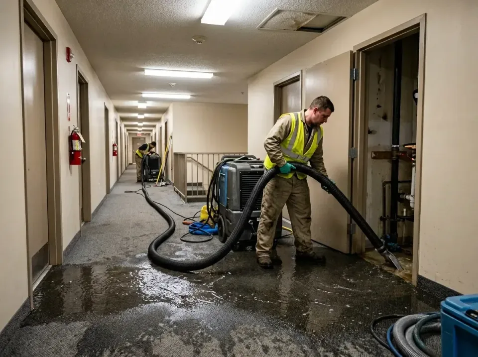 multi-unit-apartment-hallway-f-005 — frequently asked questions, Emergency Burst Pipe Water Extraction & Removal in Mebane,…